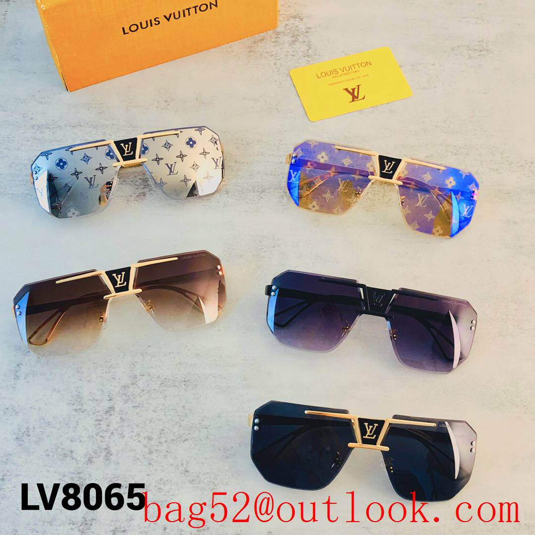 LV Louis Vuitton 2022 Fashion Trend Luxury Decorative HD Sunglasses