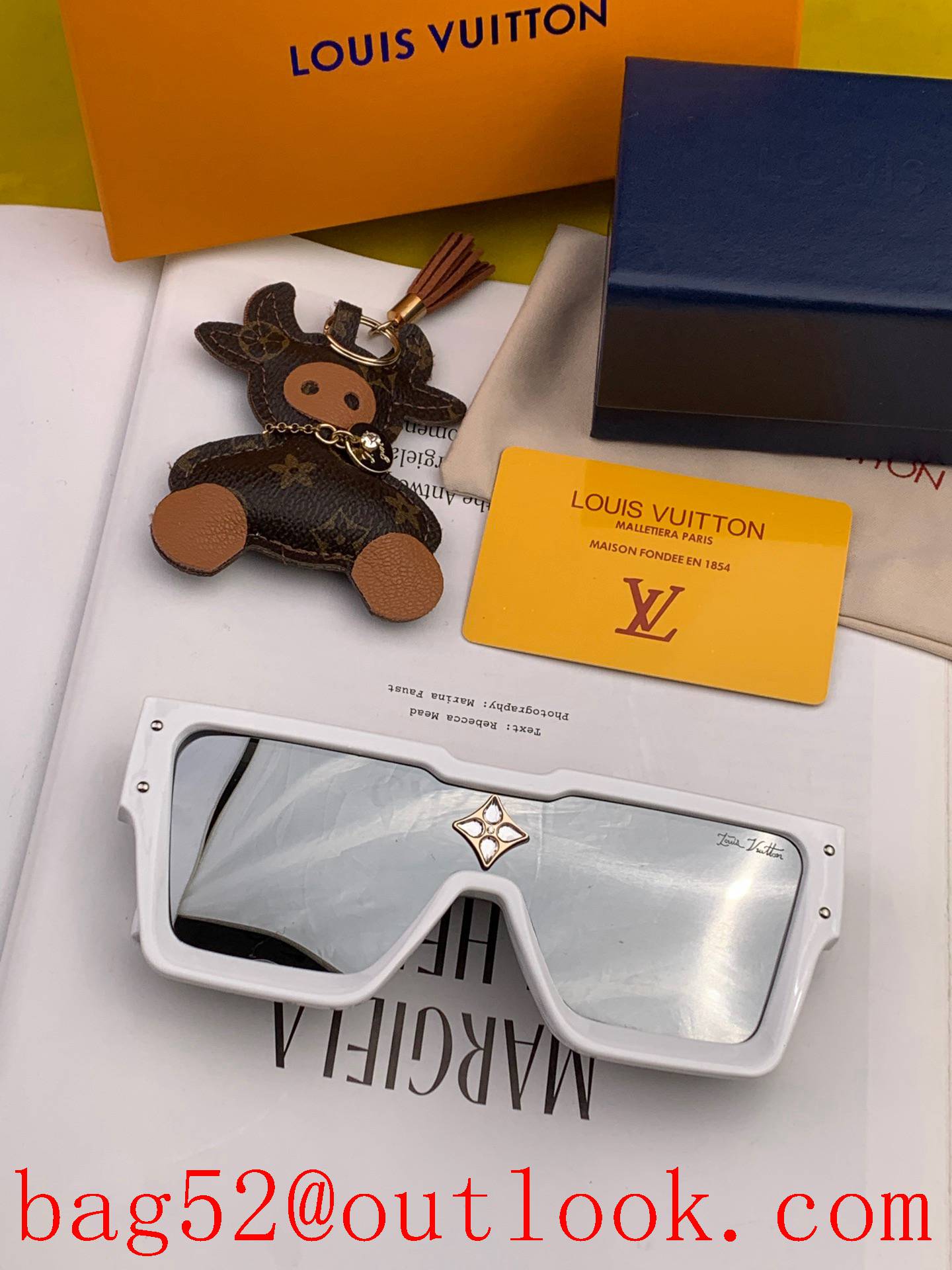 LV 2022 spring new trendy square sunglasses