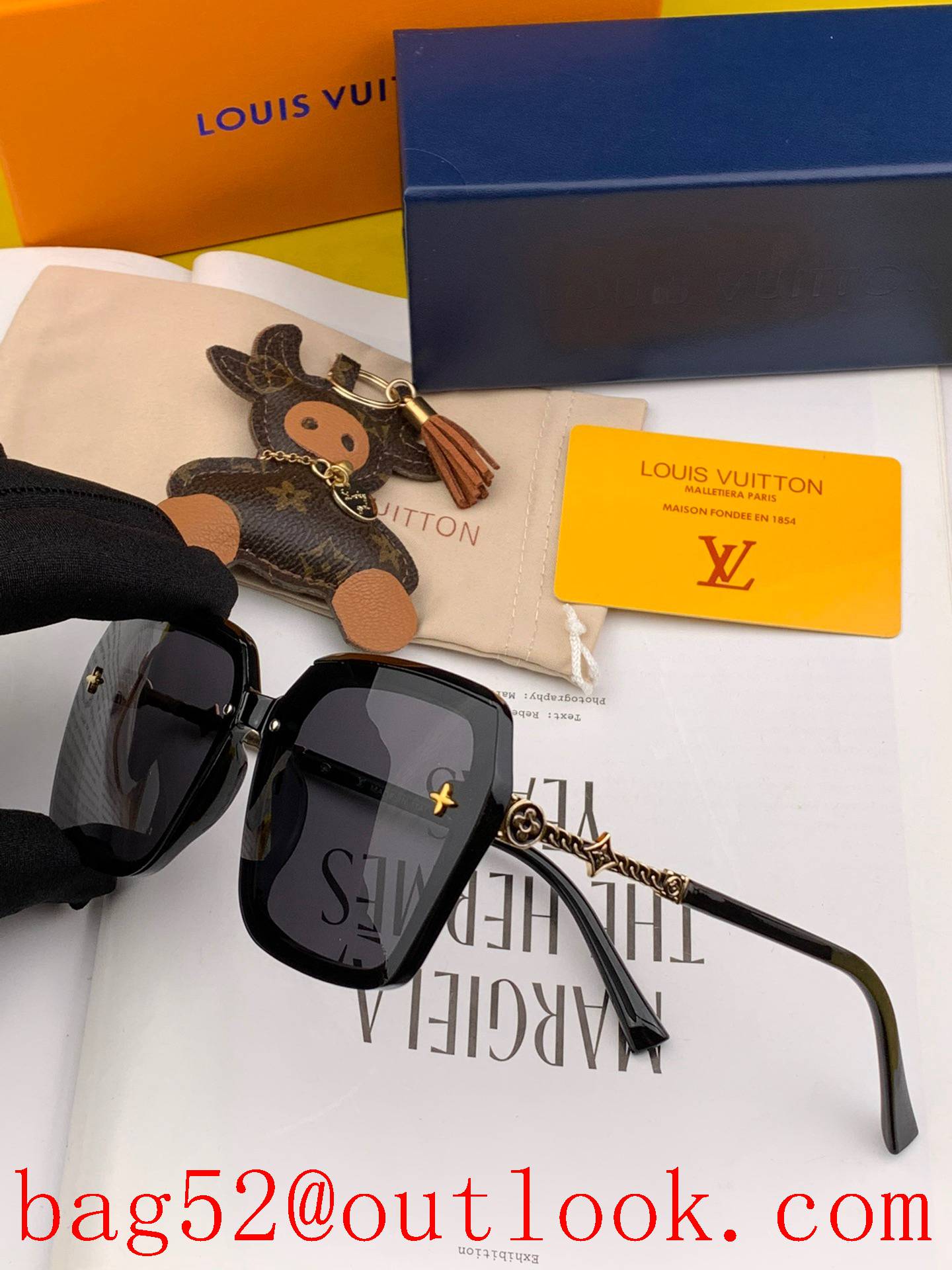 LV 2022 spring new trendy trendy square sunglasses