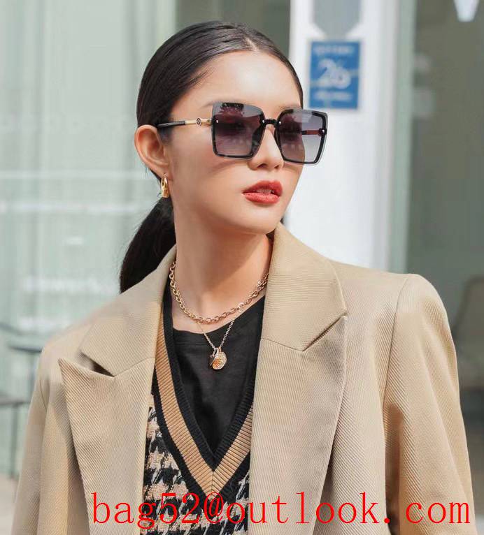 LV spring new trendy square sunglasses