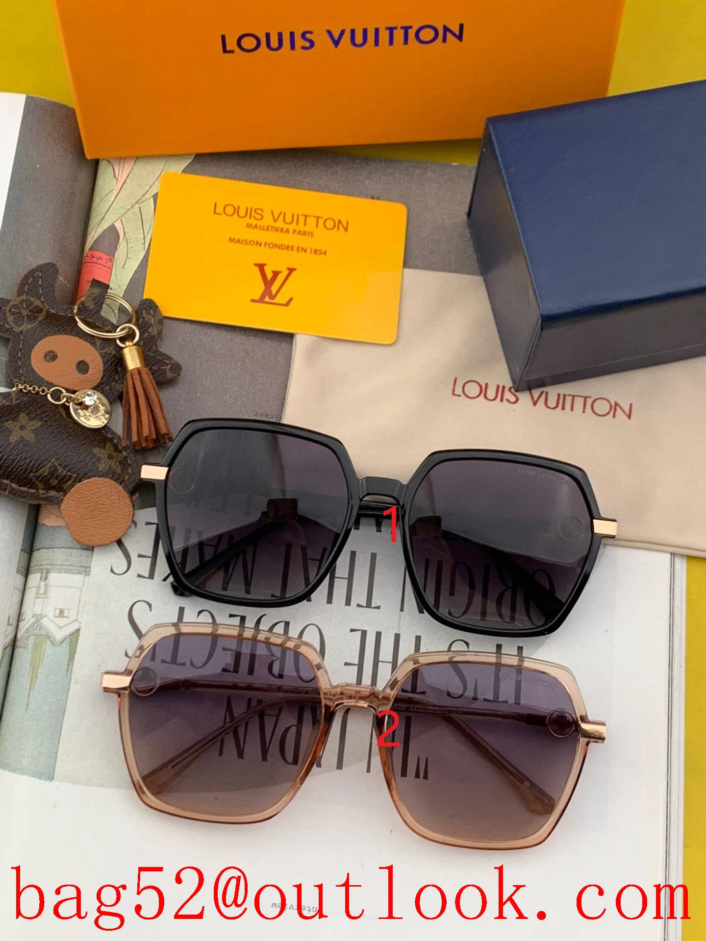 LV trendy official website model same style sunglasses
