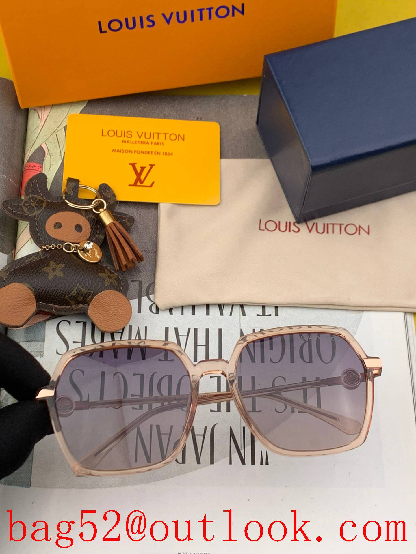 LV trendy official website model same style sunglasses