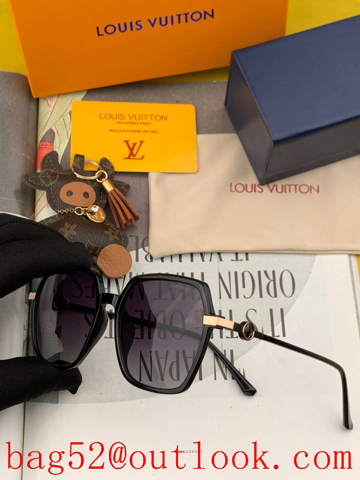 LV trendy official website model same style sunglasses