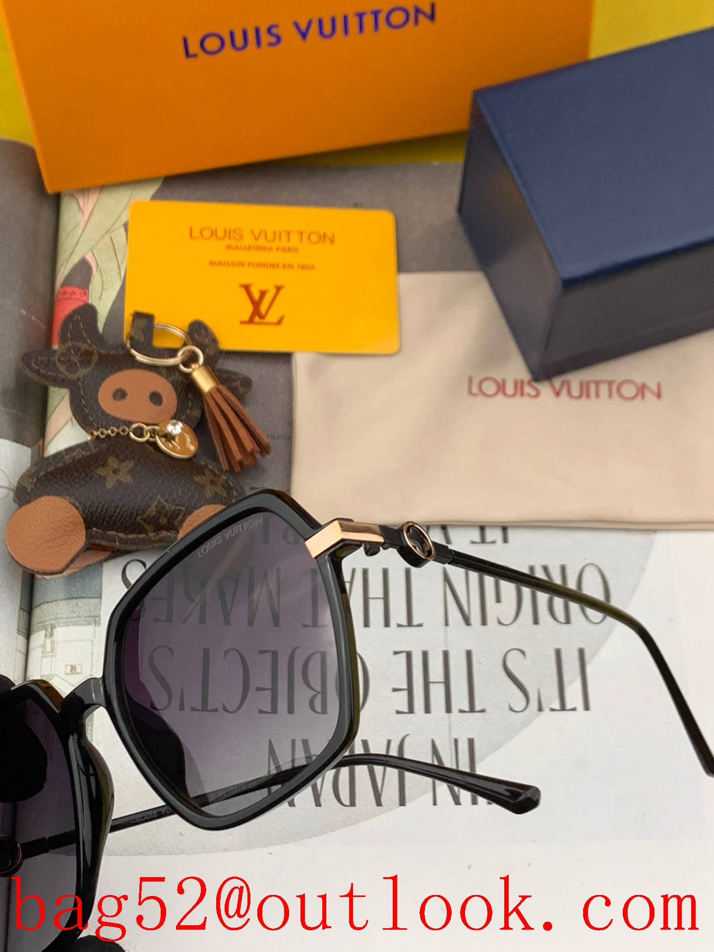 LV trendy official website model same style sunglasses