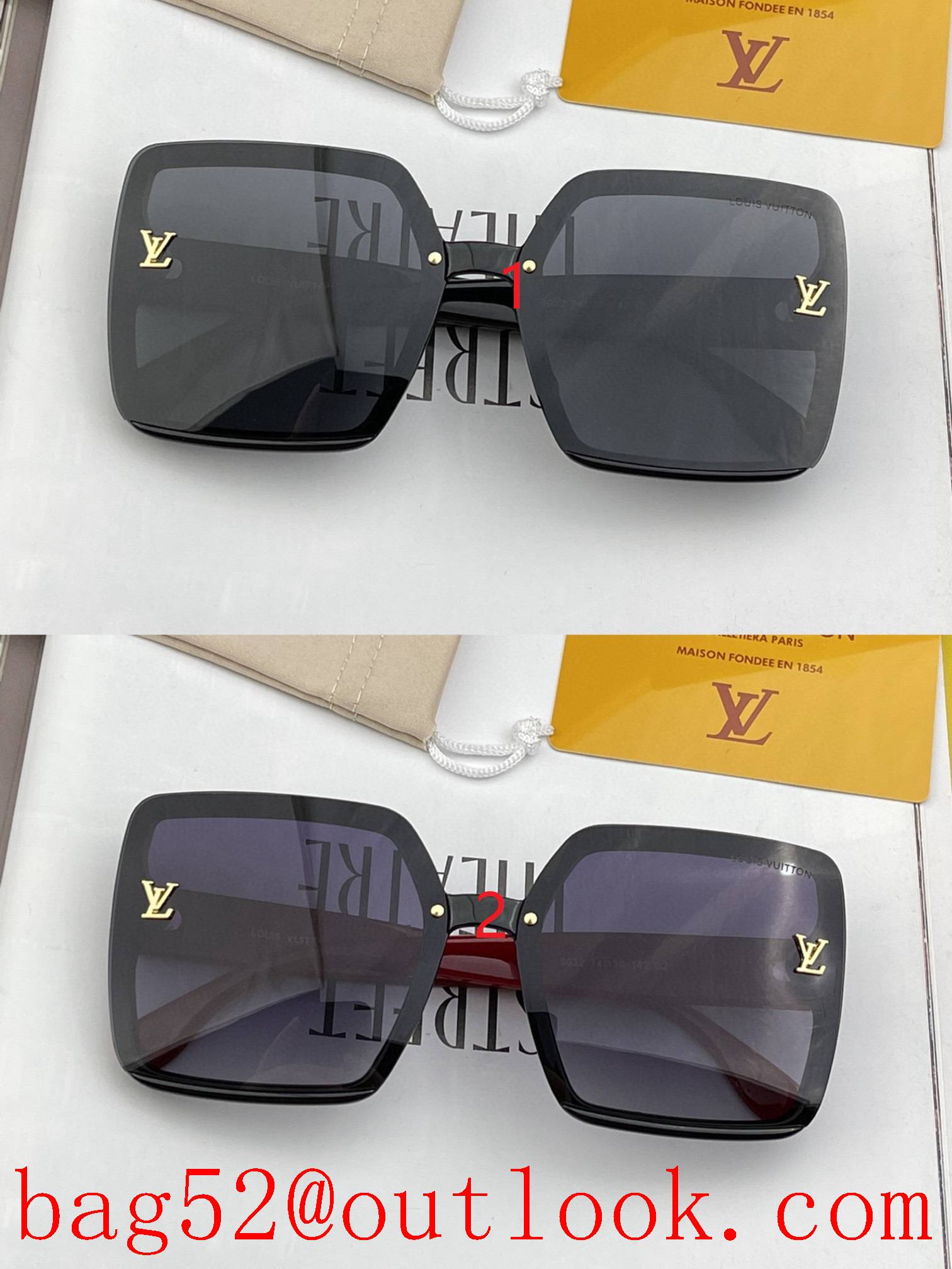LV Louis Vuitton Polarized lenses prevent UV rays sunglasses
