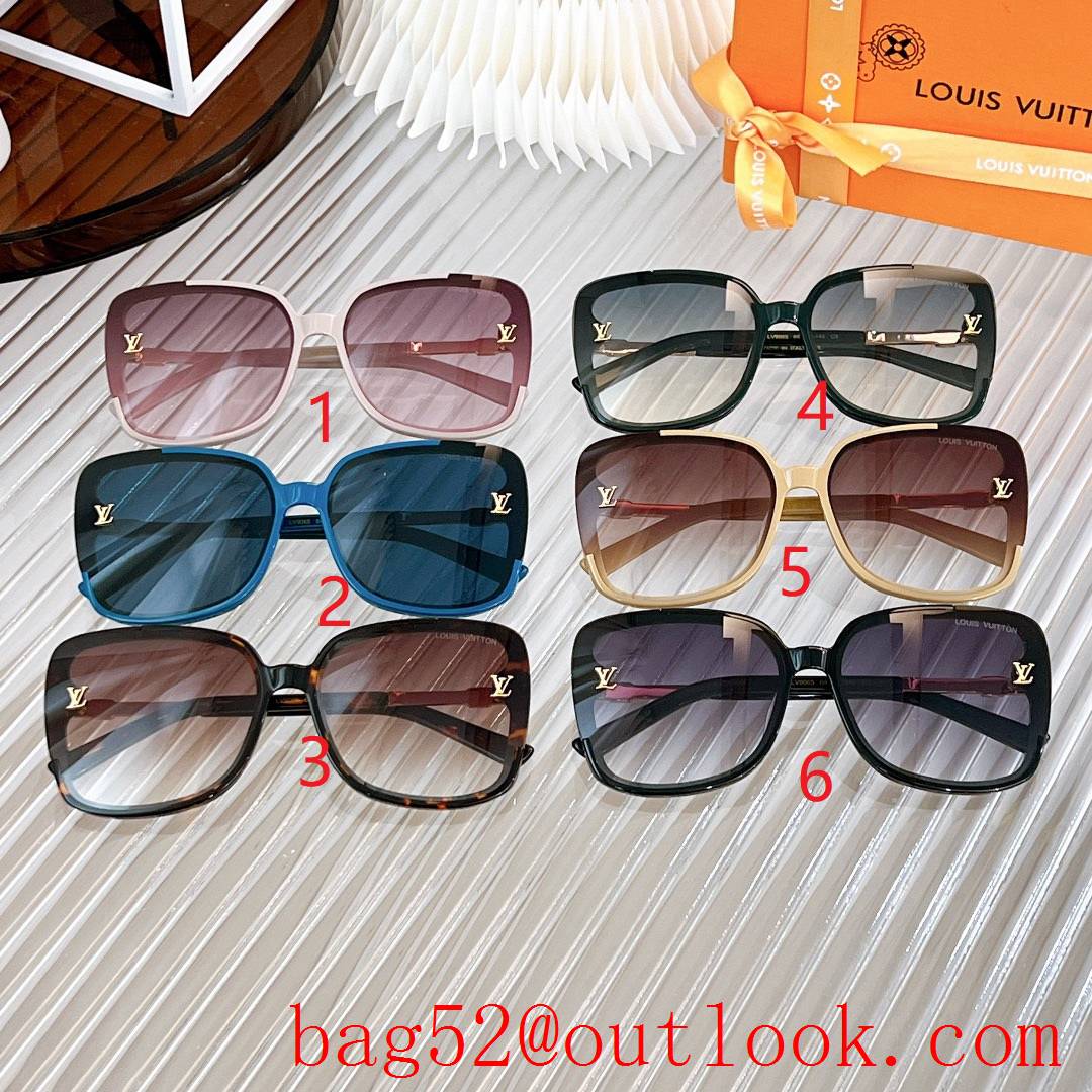 LV Louis Vuitton 6 colors sunglasses