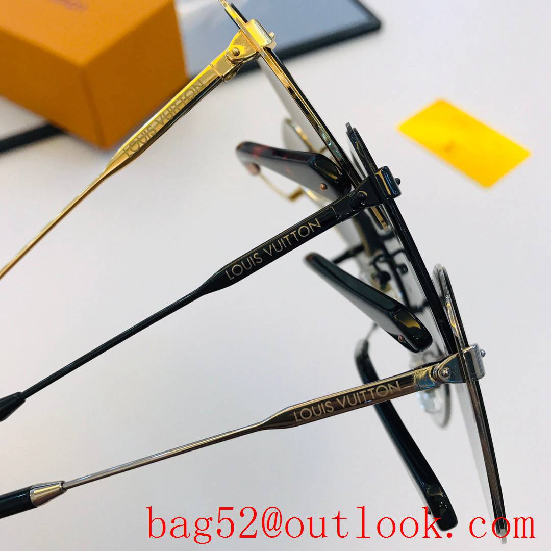 LV Louis Vuitton Multi-color double mirror edge women sunglasses