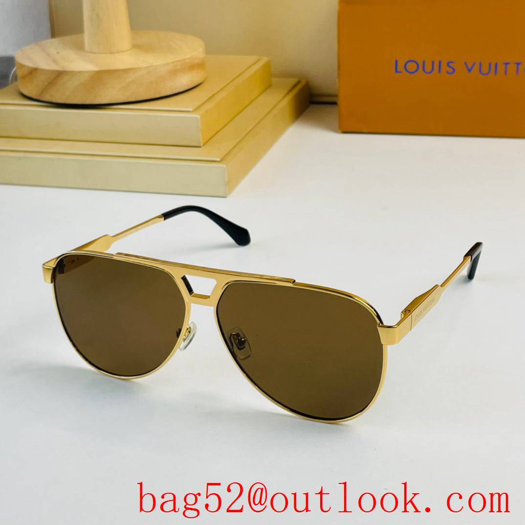 LV Louis Vuitton Measure the iconic logo print sunglasses