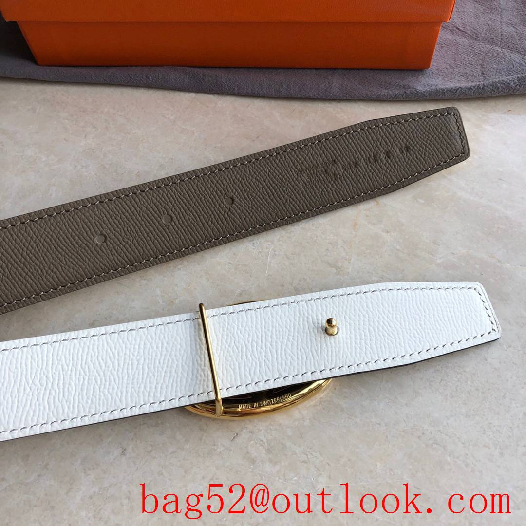 Hermes stainless steel Japanese buckle belt