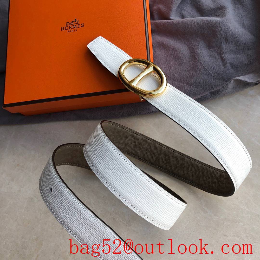 Hermes stainless steel Japanese buckle belt