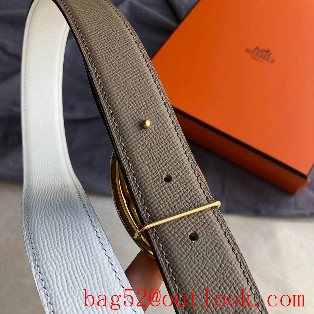 Hermes stainless steel Japanese buckle belt