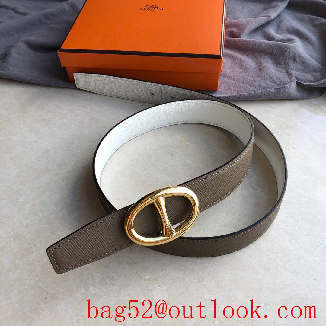 Hermes stainless steel Japanese buckle belt