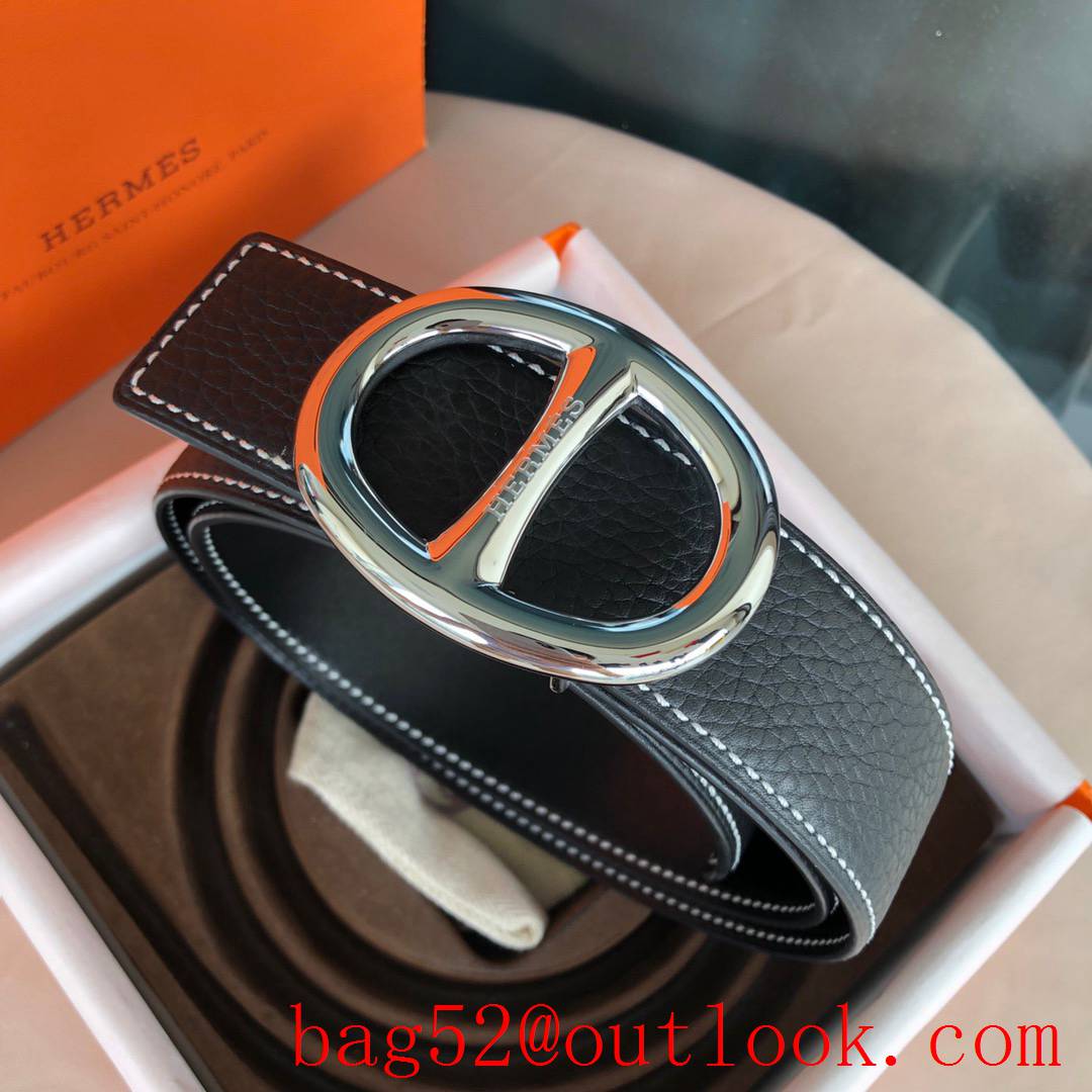 Hermes Handmade quality imported selected high-quality leather belt