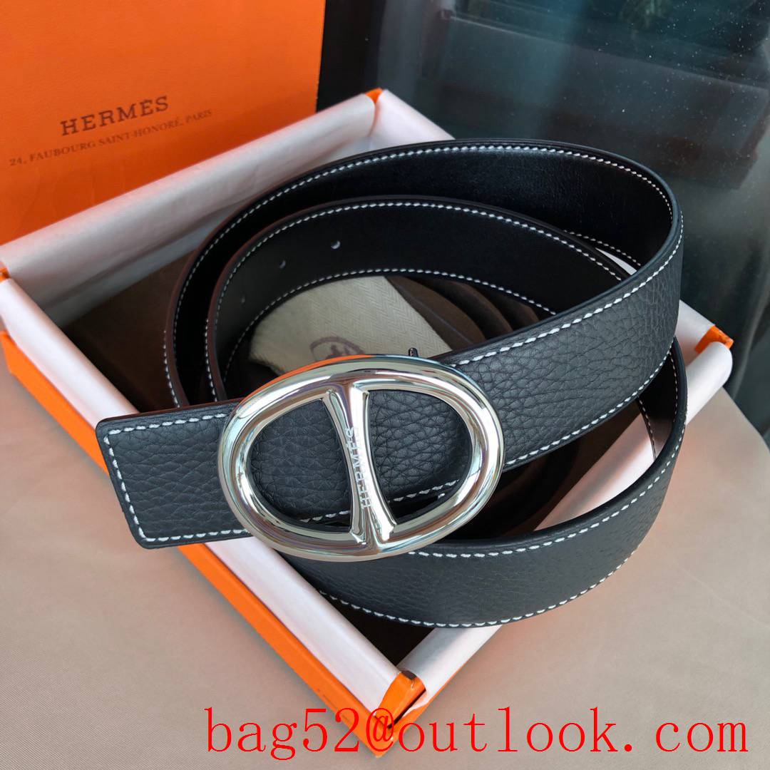 Hermes Handmade quality imported selected high-quality leather belt