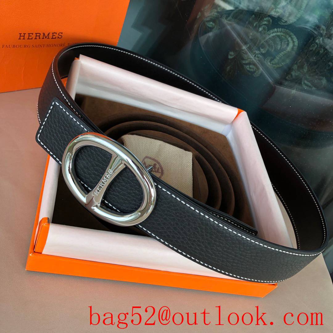 Hermes Handmade quality imported selected high-quality leather belt