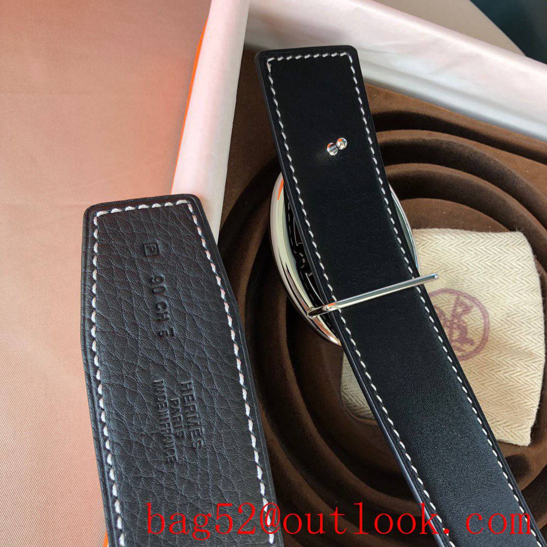 Hermes Handmade quality imported selected high-quality leather belt