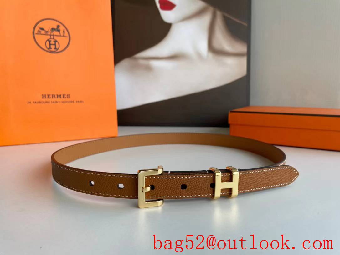 Hermes new women's 2.0cm belt