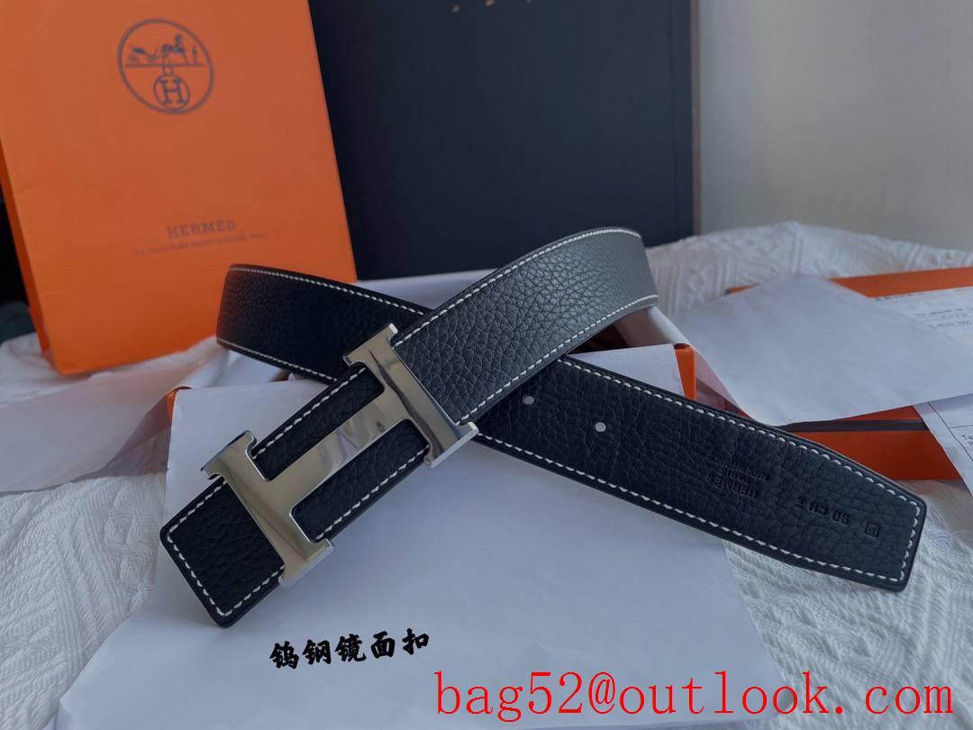 Hermes Whole imported leather cutting by hand belt