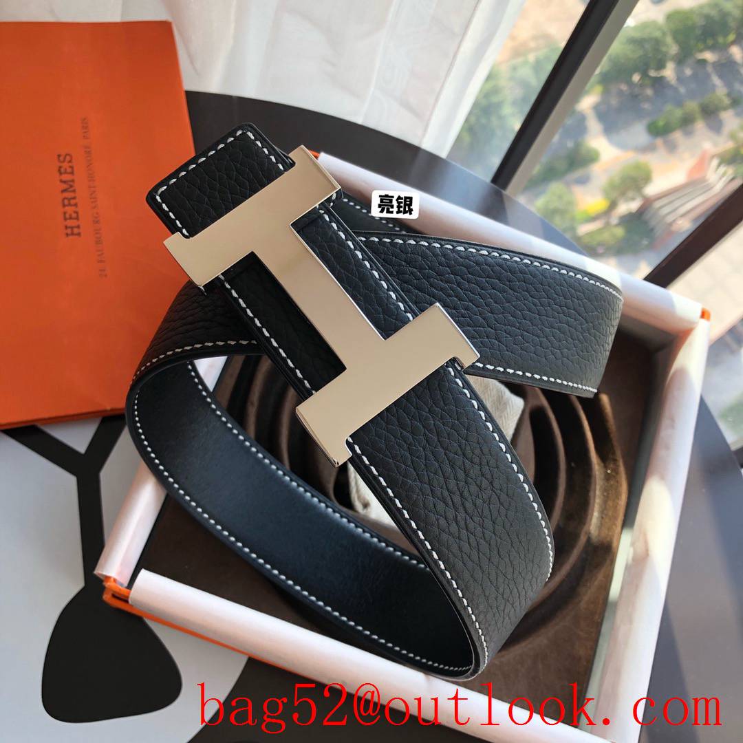 Hermes Imported selected high-quality leather belt