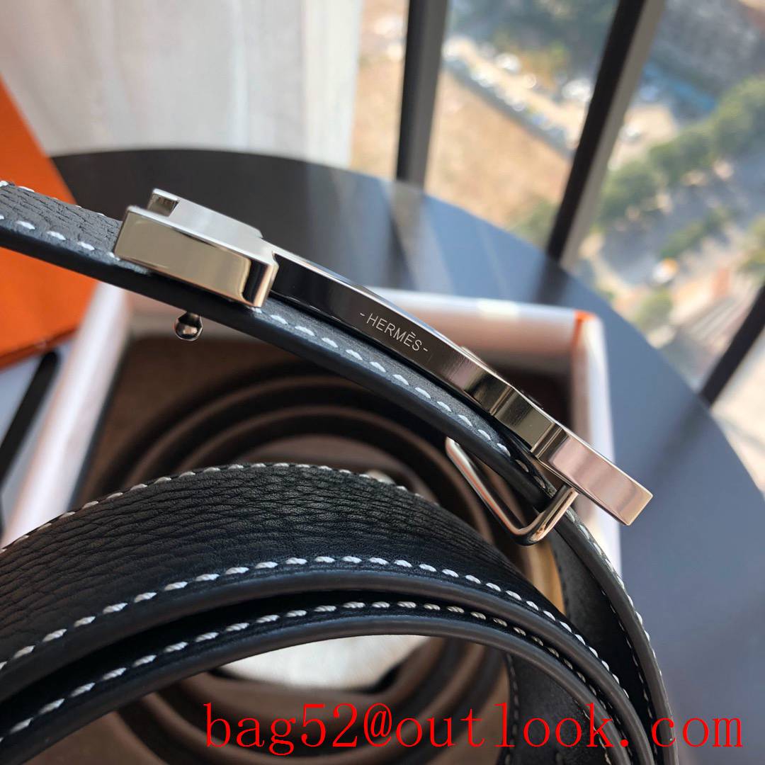 Hermes Imported selected high-quality leather belt