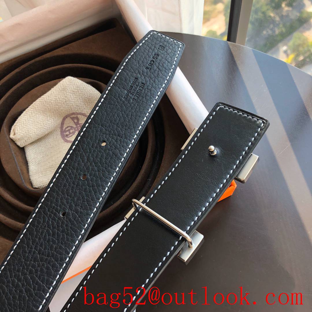 Hermes Imported selected high-quality leather belt