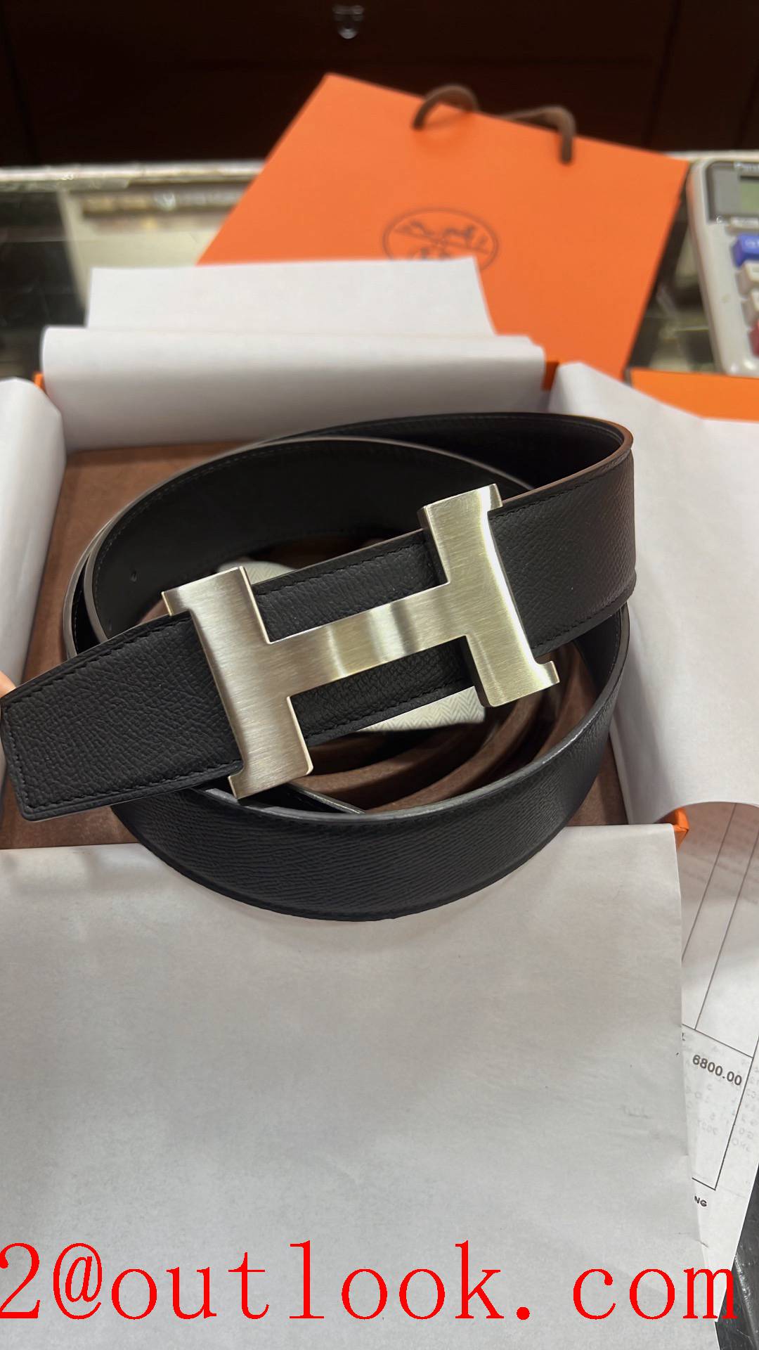 Hermers perfect high quality 3 colors belts