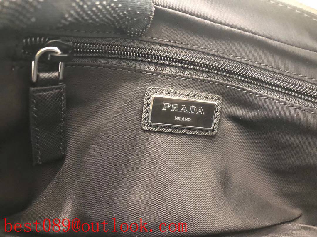 Prada brown fanny pack waist men nylon bag 3A copy