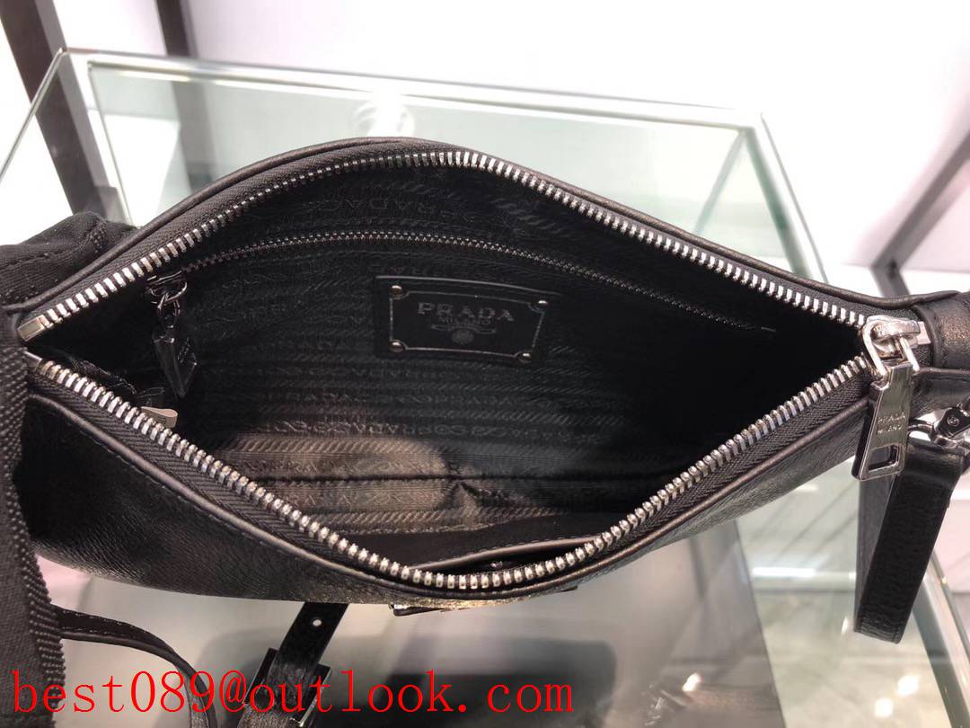 Prada black Hand-held messenger small bag 3A copy