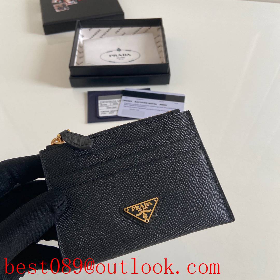 prada card wallet black 1MC026 3A copy