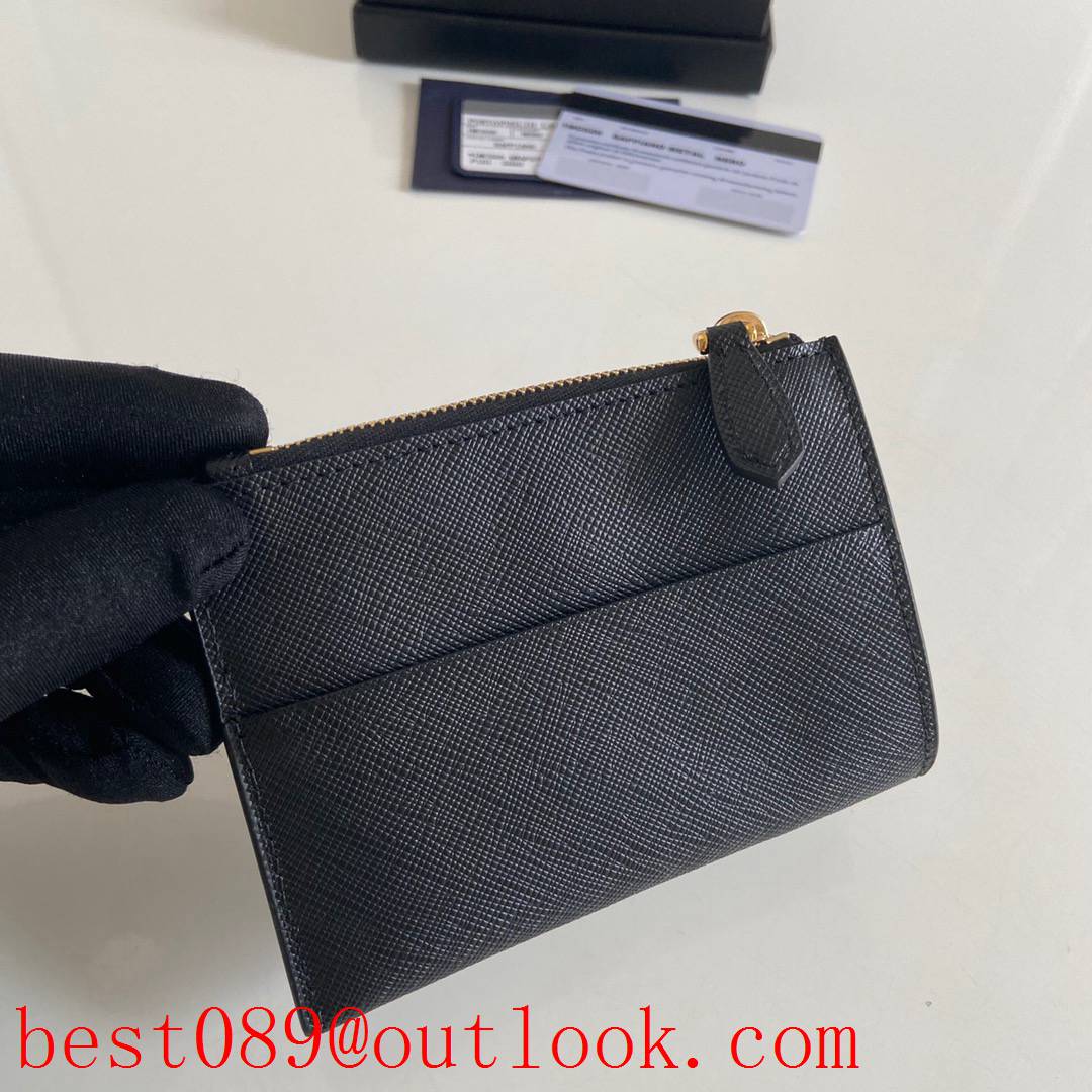 prada card wallet black 1MC026 3A copy