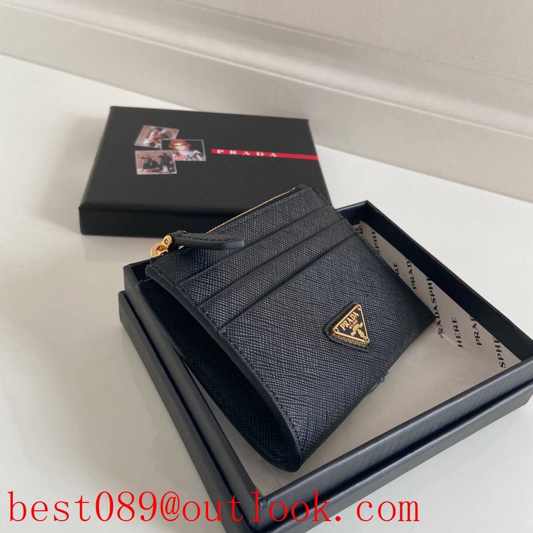 prada card wallet black 1MC026 3A copy