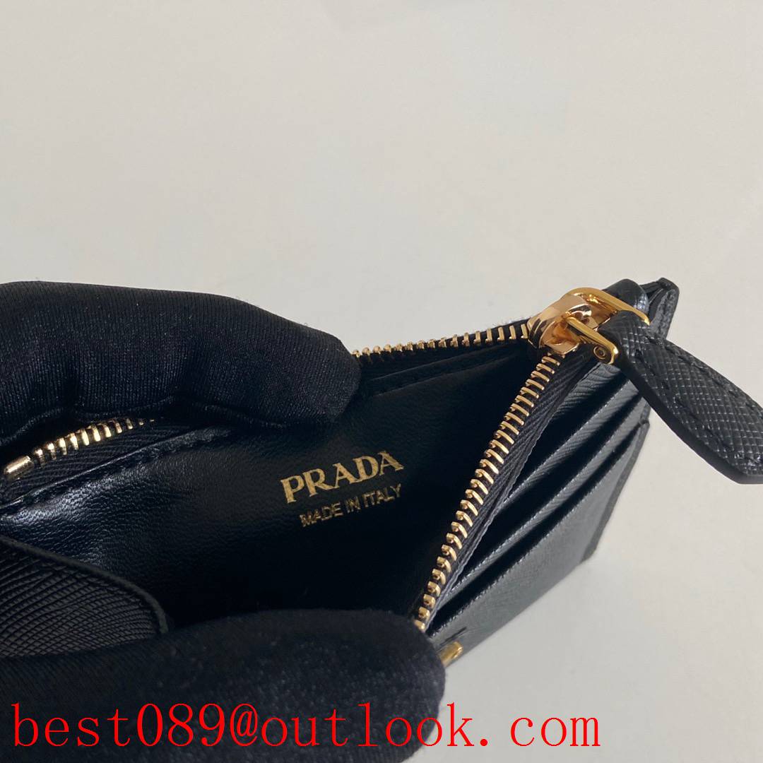 prada card wallet black 1MC026 3A copy