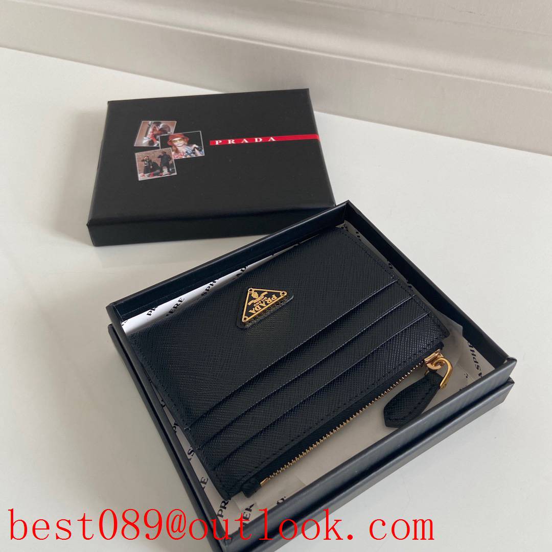 prada card wallet black 1MC026 3A copy