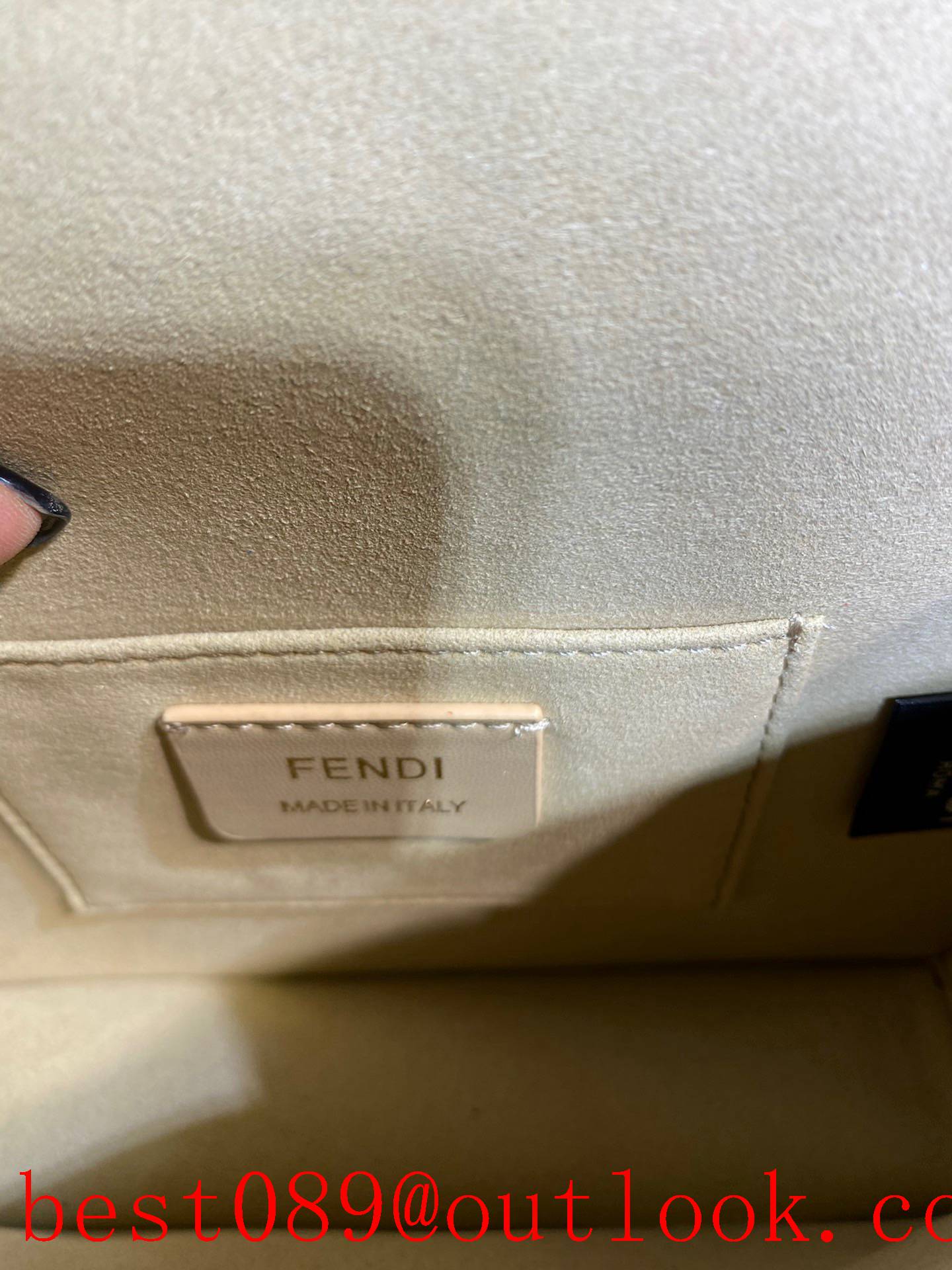 Fendi KANI upgraded handbag classic embossed print bag 3A copy