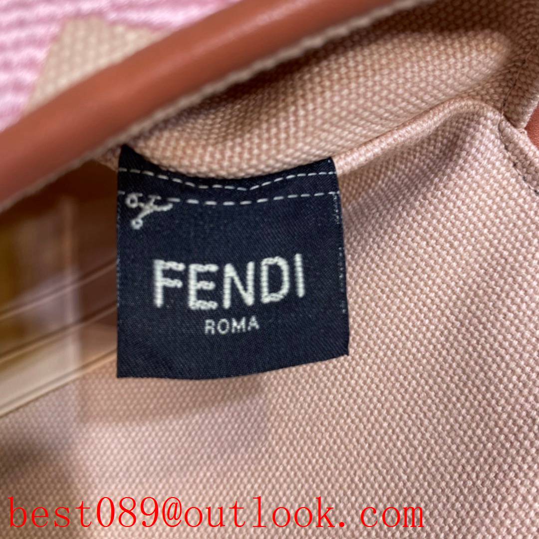 Fendi Baguette French Stick indispensable classic style Pink small shoulder bag 3A copy