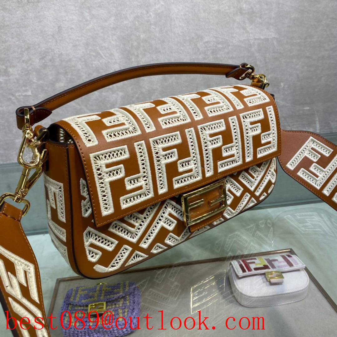 Fendi medium Medium Iconic Baguette bag crossbody handbag 3A copy