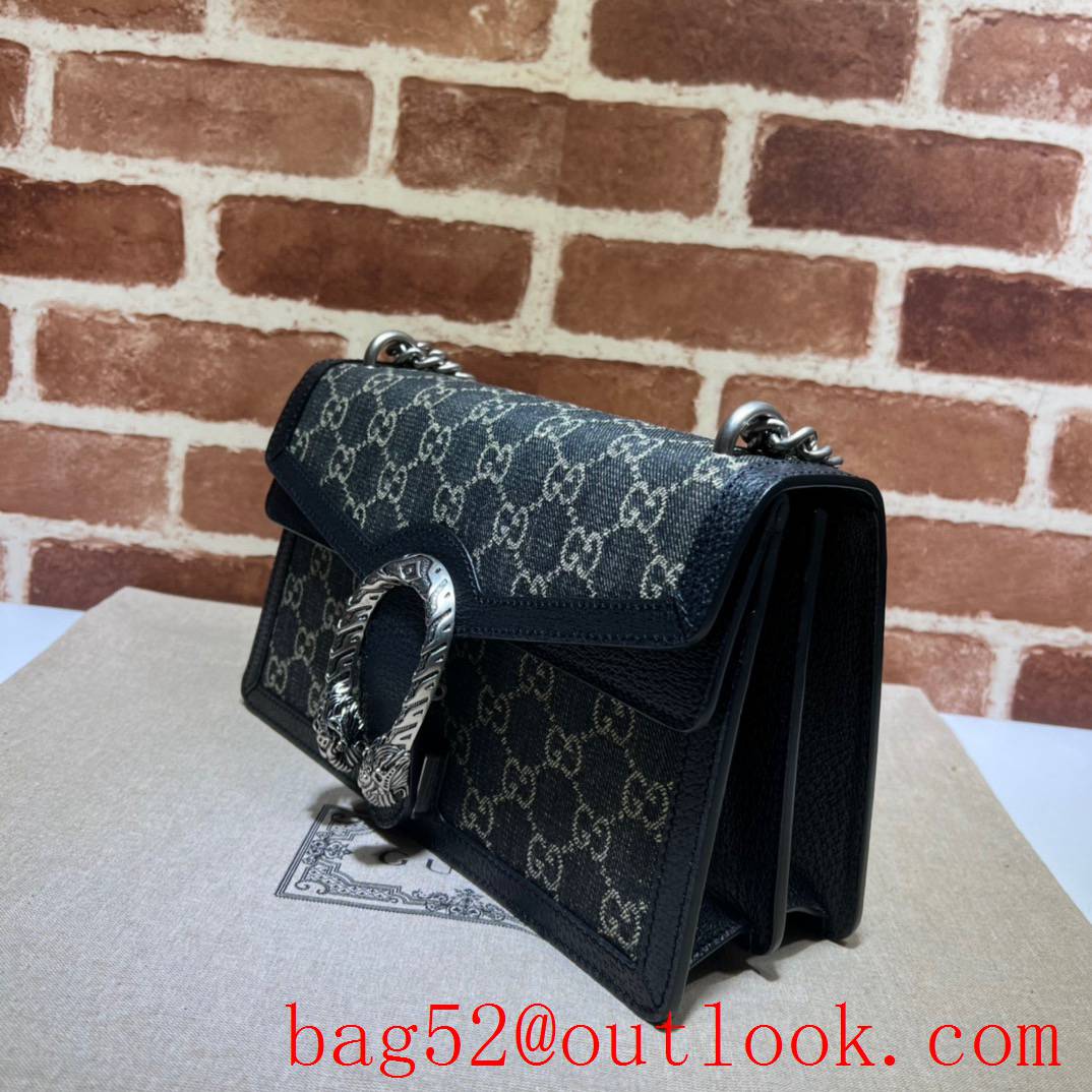 Gucci black Dionysus Small GG Shoulder Bag