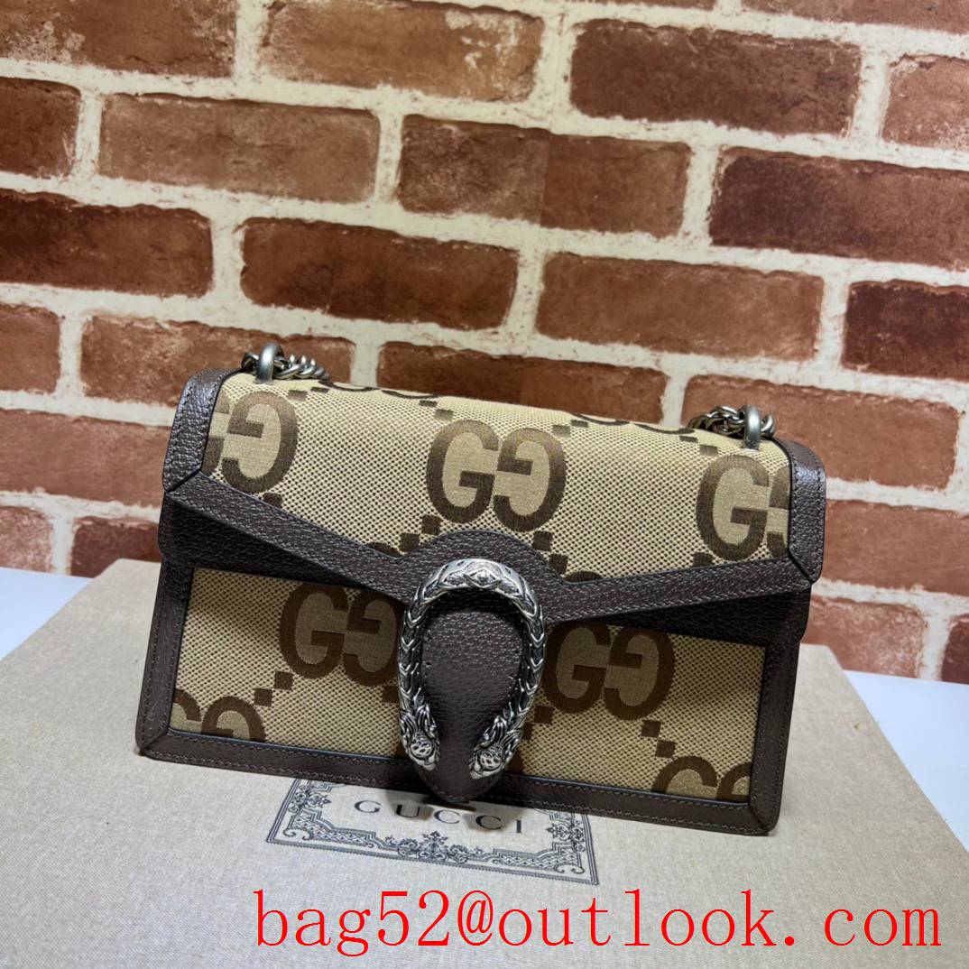 Gucci brown Dionysus Small GG Shoulder Bag