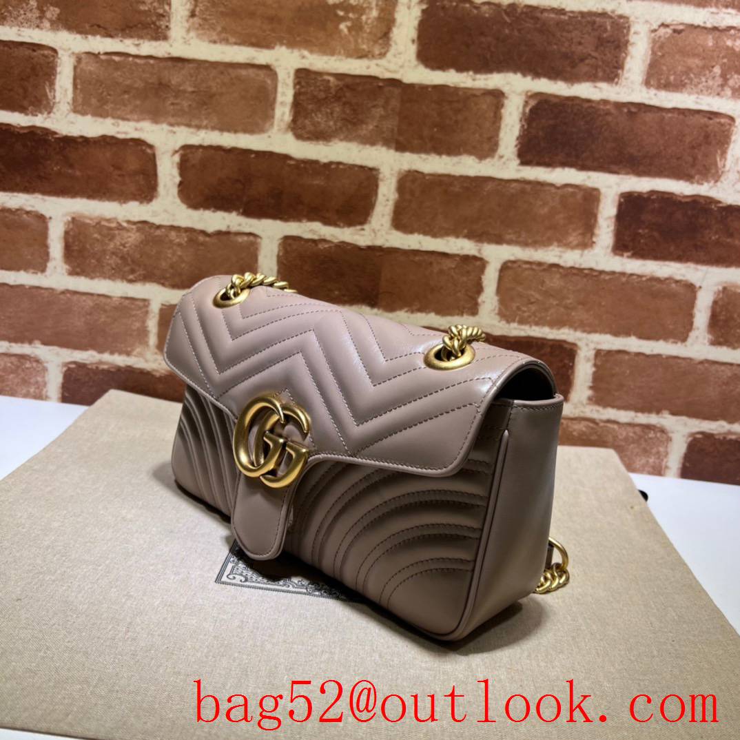 Gucci brown GG Marmont Small Shoulder Bag