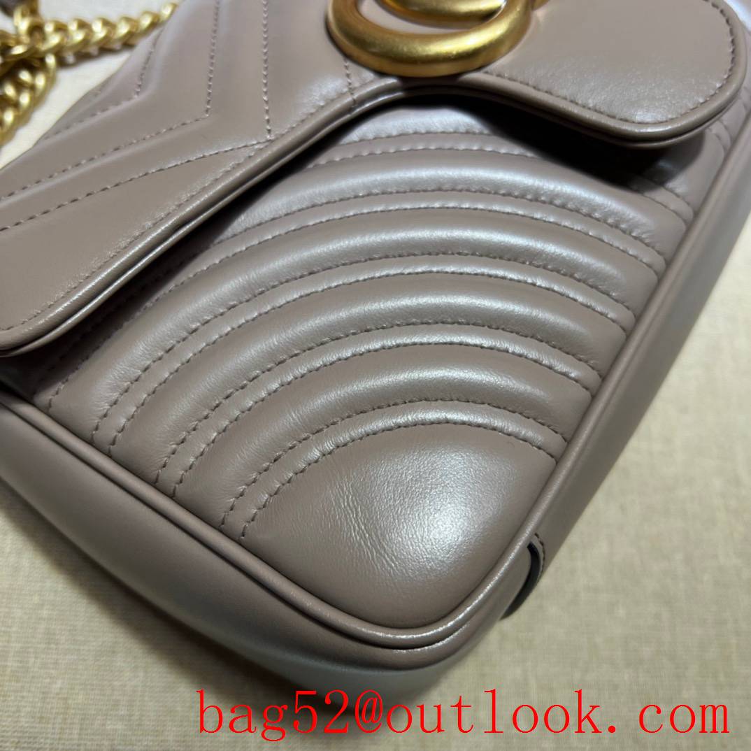 Gucci brown GG Marmont Small Shoulder Bag