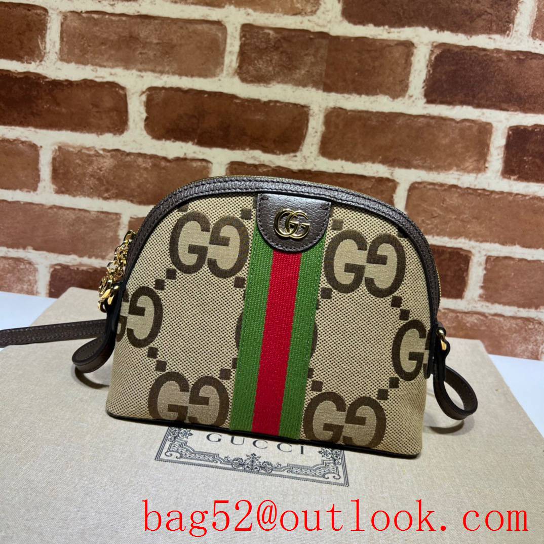 Gucci Ophidia Collection GG Shoulder brown bag