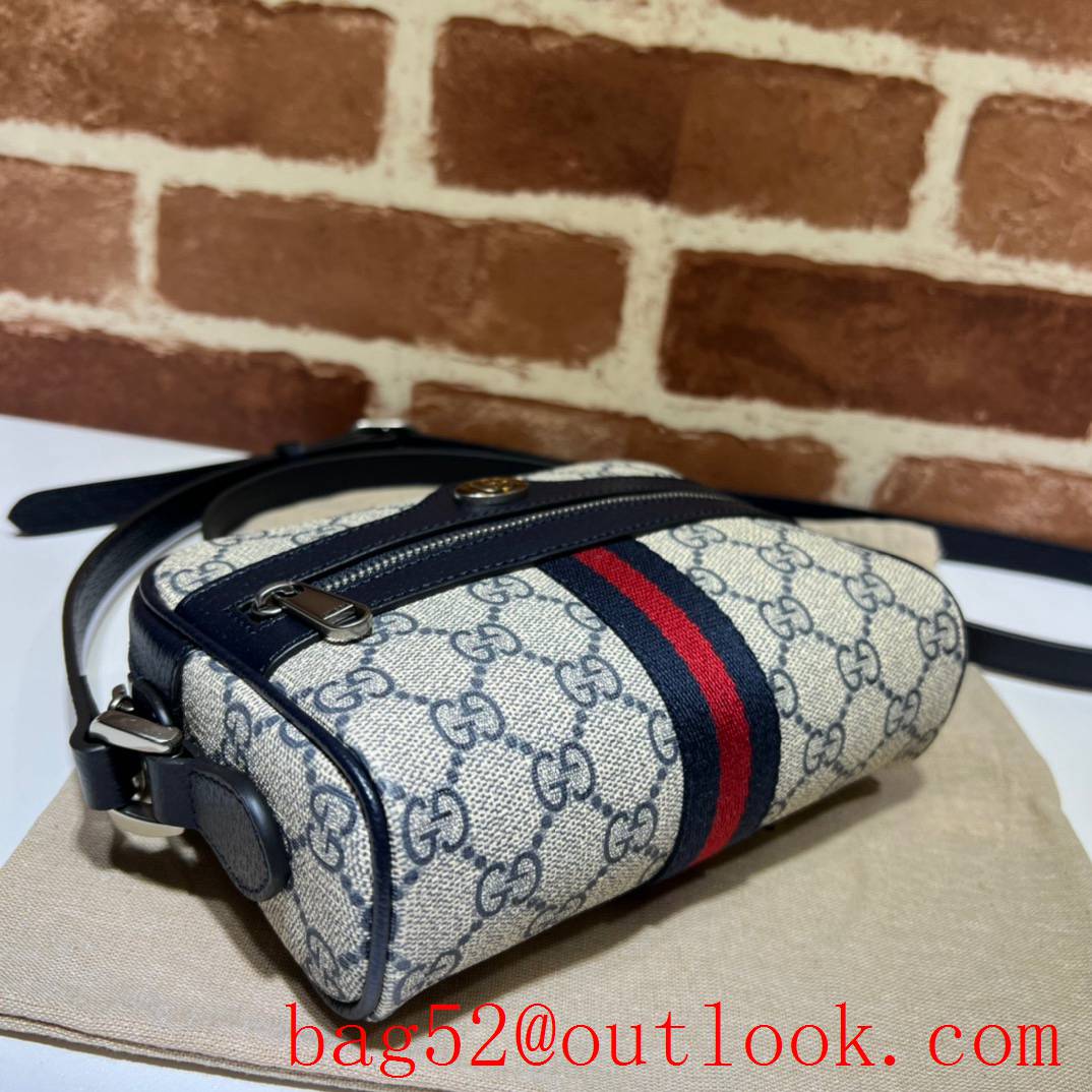Gucci navy blue Ophidia Collection Mini Bag