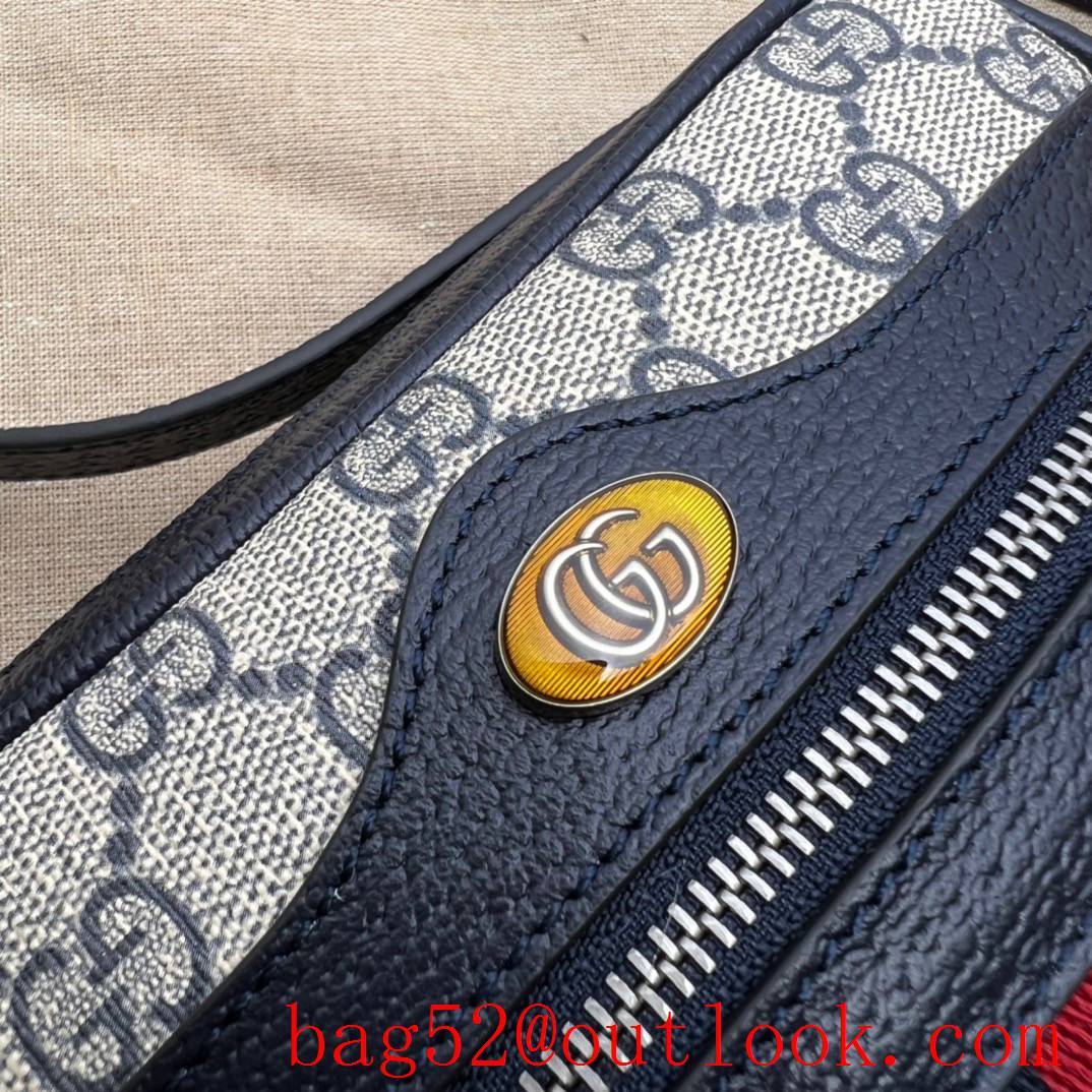 Gucci navy blue Ophidia Collection Mini Bag