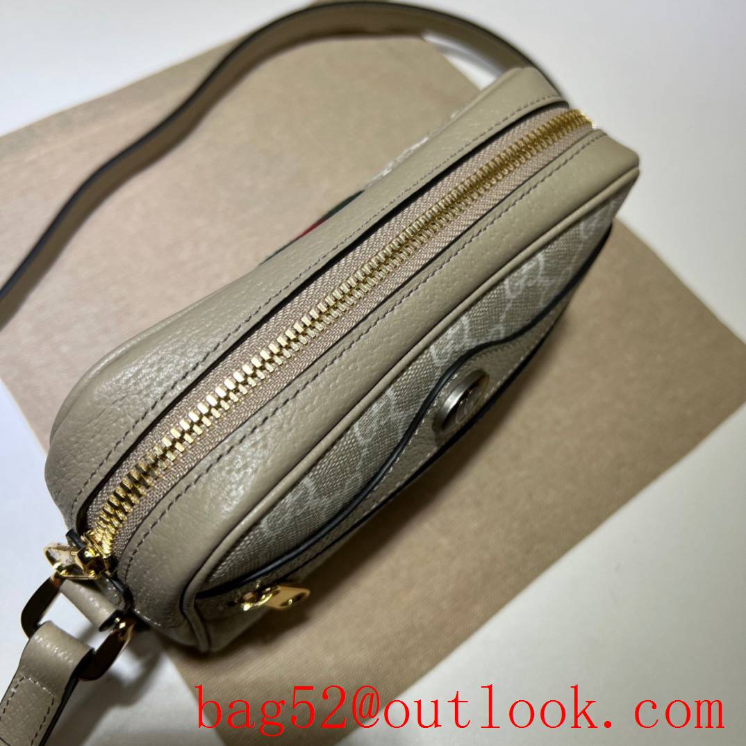 Gucci Ophidia Webbing Mini white shoulder Bag