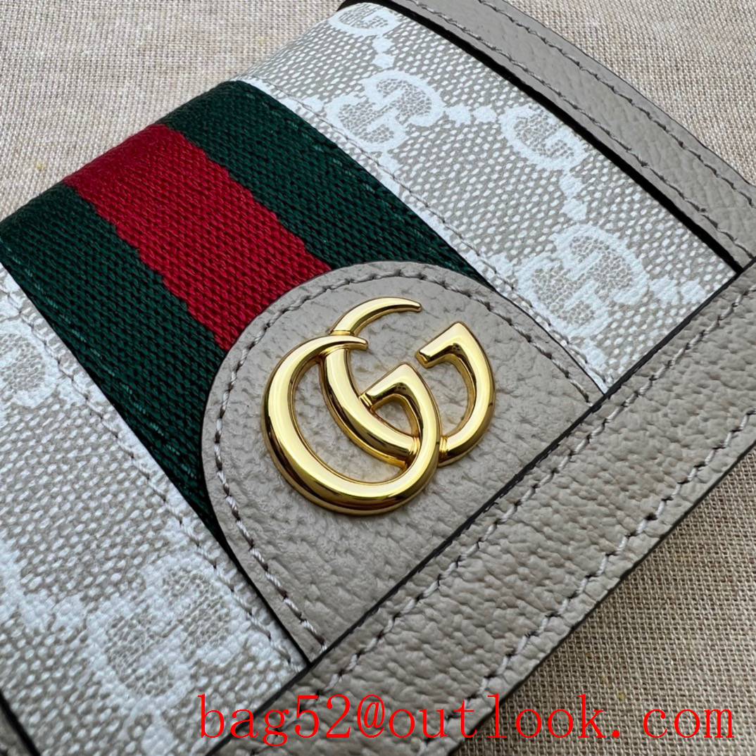 Gucci cream Ophidia Collection women short GG Card Holder