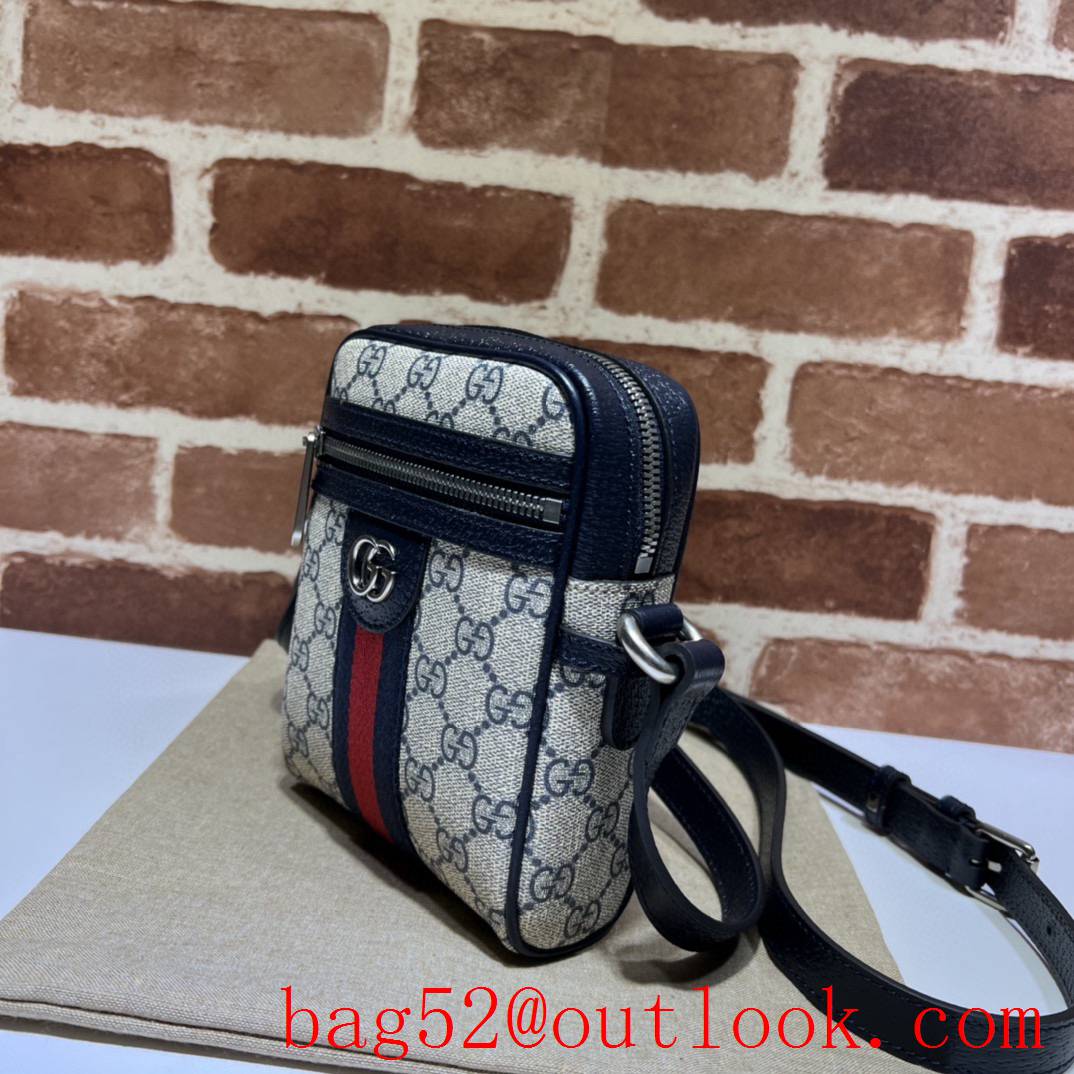 Gucci Ophidia GG Small Shoulder navy blue women bag