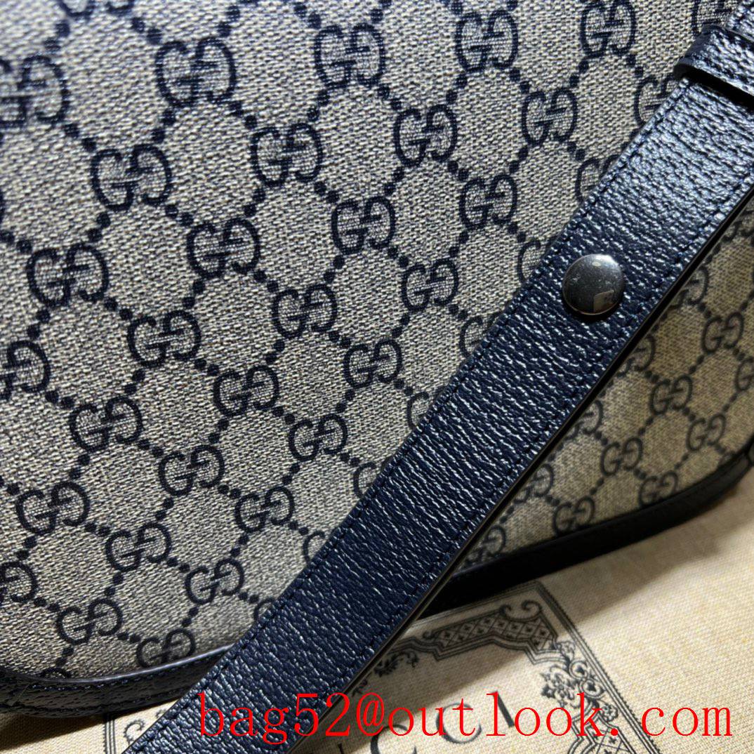 Gucci Gucci Horsebit Small 1955 navy blue bag