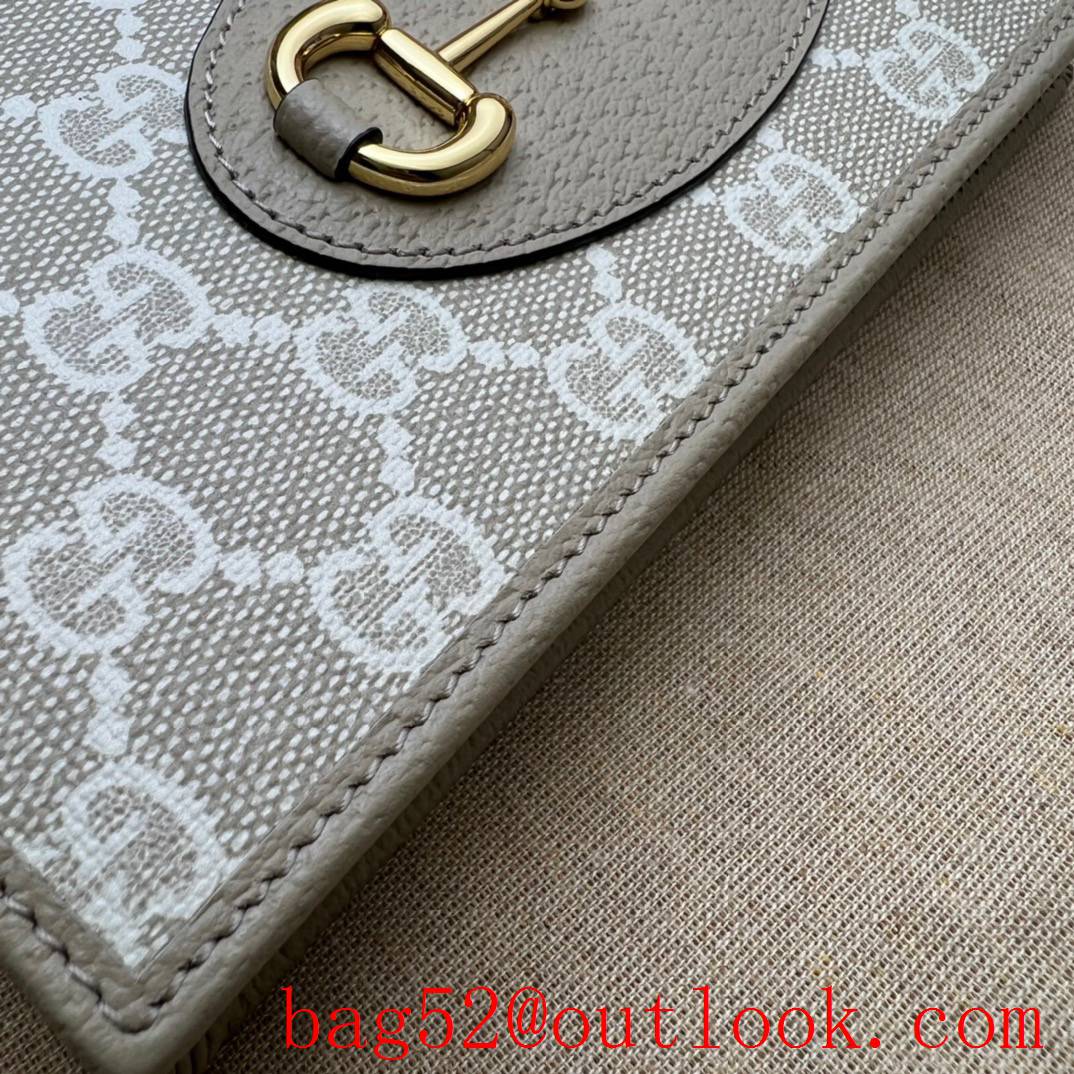 Gucci cream Horsebit 1955 gold Chain shoulder bag