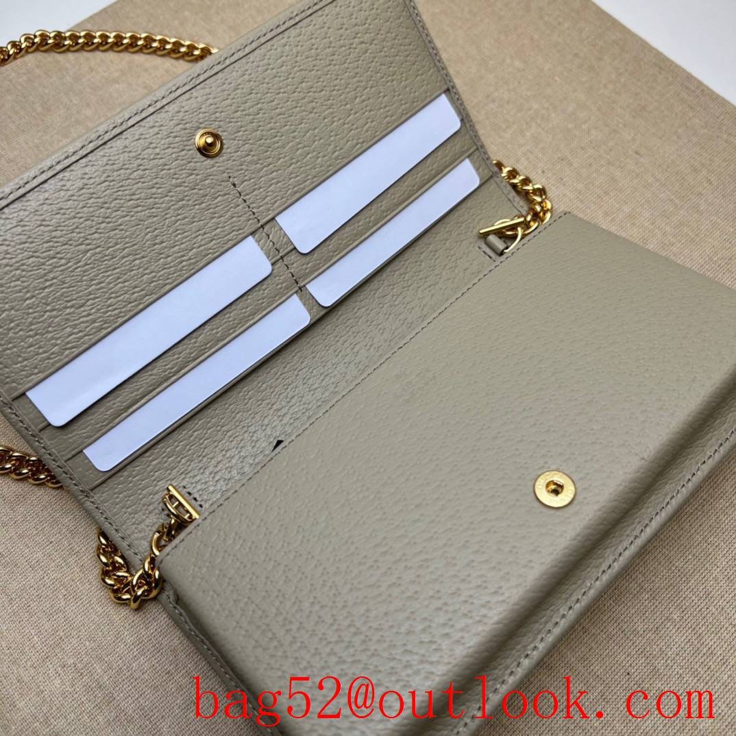 Gucci cream Horsebit 1955 gold Chain shoulder bag