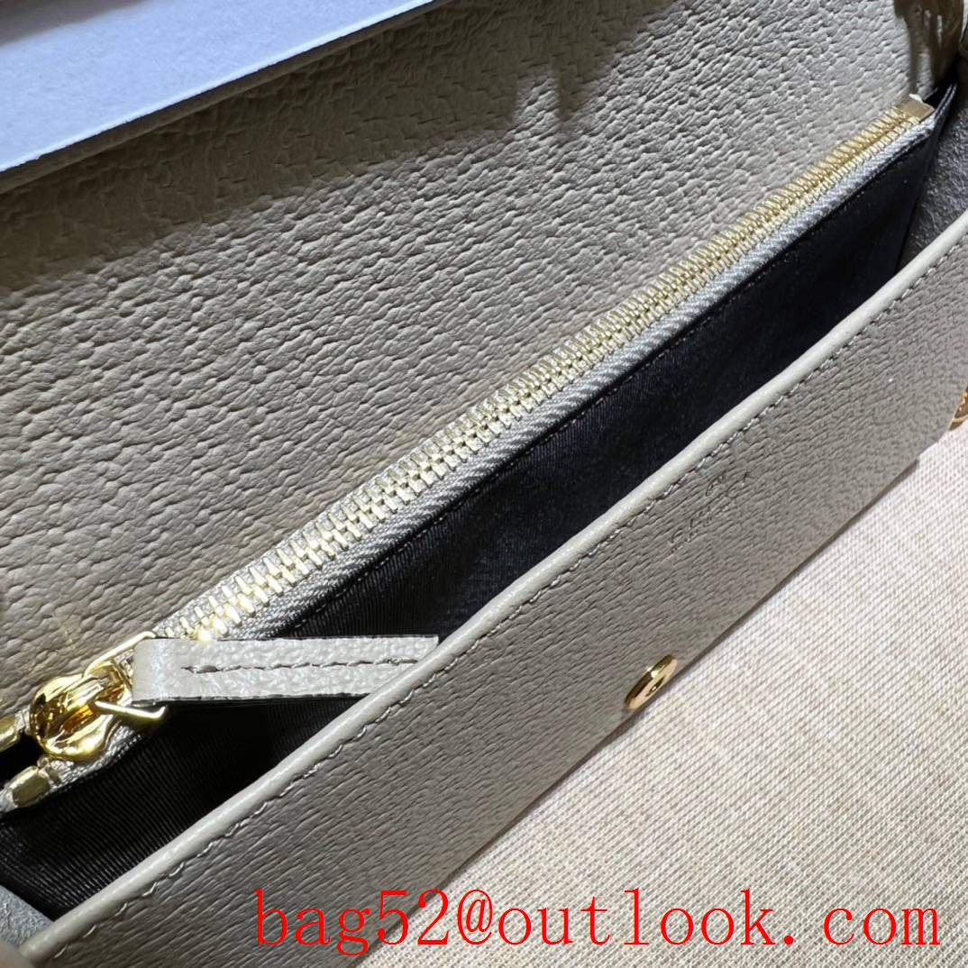 Gucci cream Horsebit 1955 gold Chain shoulder bag